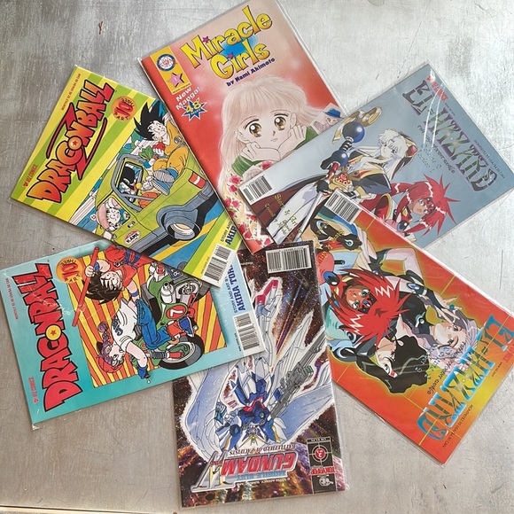 🔥3 lots/$10lot of 6 Vintage assorted Anime comics from 2000-2001 - Picture 8 of 8